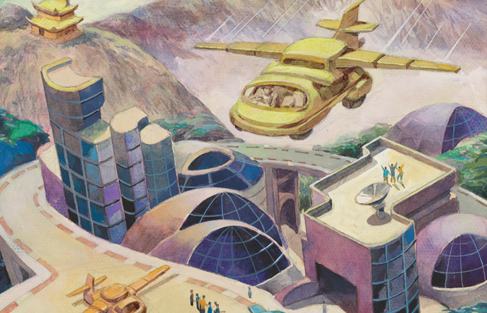 中国龙《飞向宇宙》