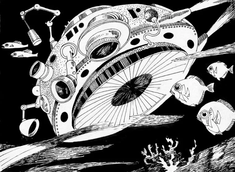 #023 Science fiction painting