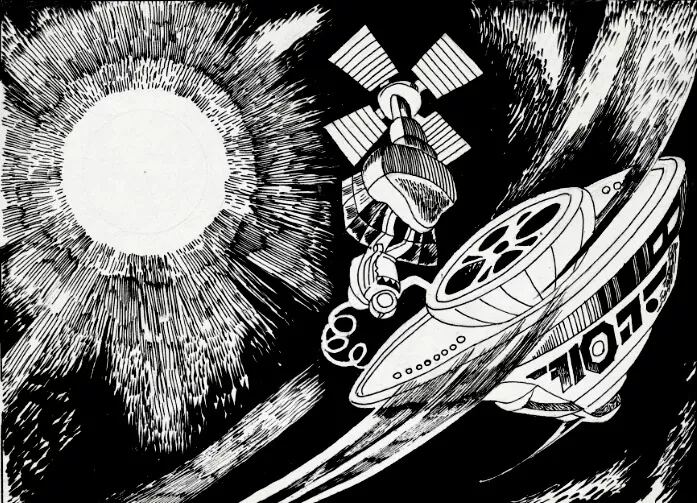 #027 Science fiction painting